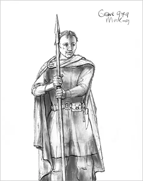 Anglo-Saxon man N090546