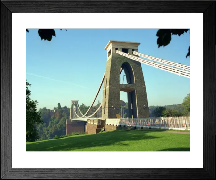 Framed Print : Clifton Suspension Bridge Print