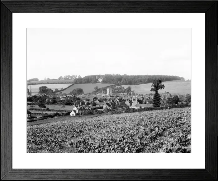 Framed Print : Amersham Town Print, 1892 Framed Print : Amersham Town Print, 1892