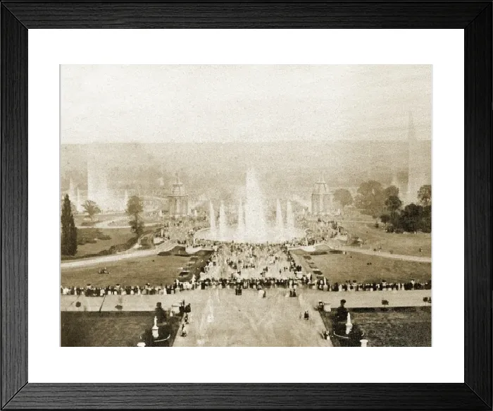 Framed Print : Crystal Palace Print, 1862 Framed Print : Crystal Palace Print, 1862