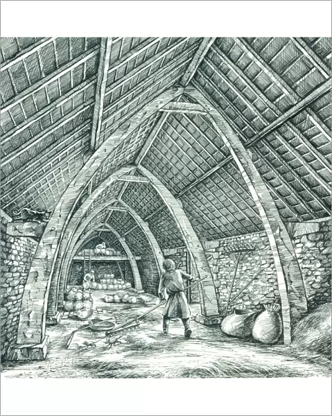Medieval barn N090118