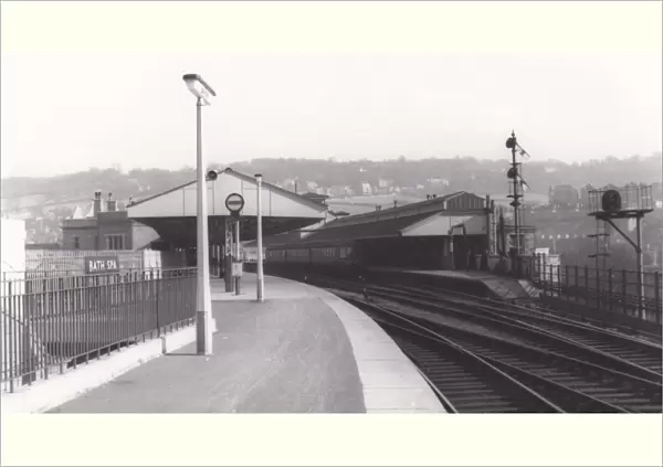 Bath Spa Station, Somerset, c. 1960