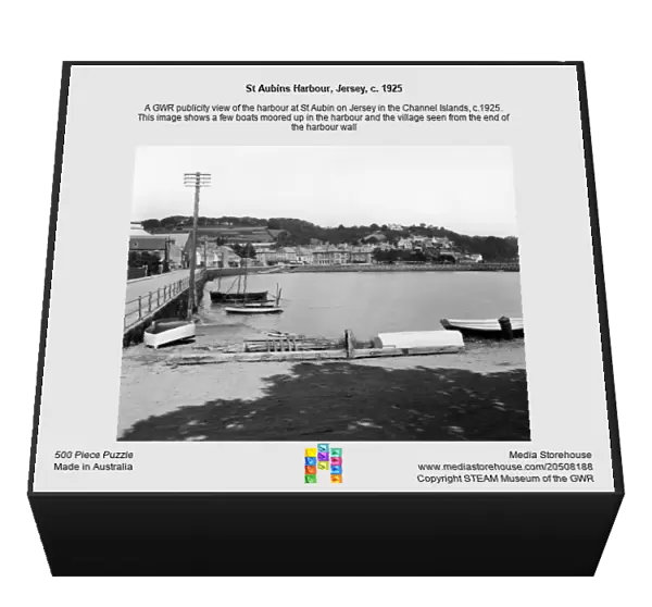 St Aubins Harbour, Jersey, c. 1925