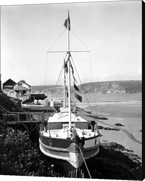 Burgh Island, Bigbury-on-Sea, Devon, September 1935