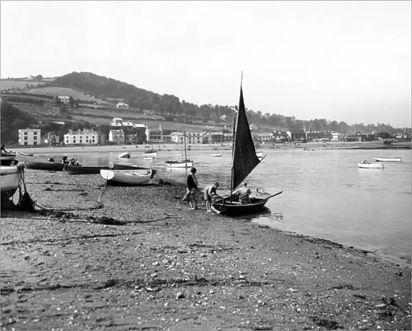 View to Shaldon at Teignmouth, Devon, September 1933