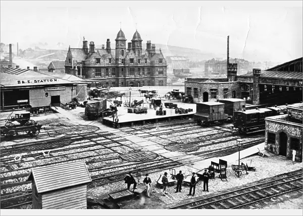 Bristol and Exeter Railway Station, Bristol, 1870