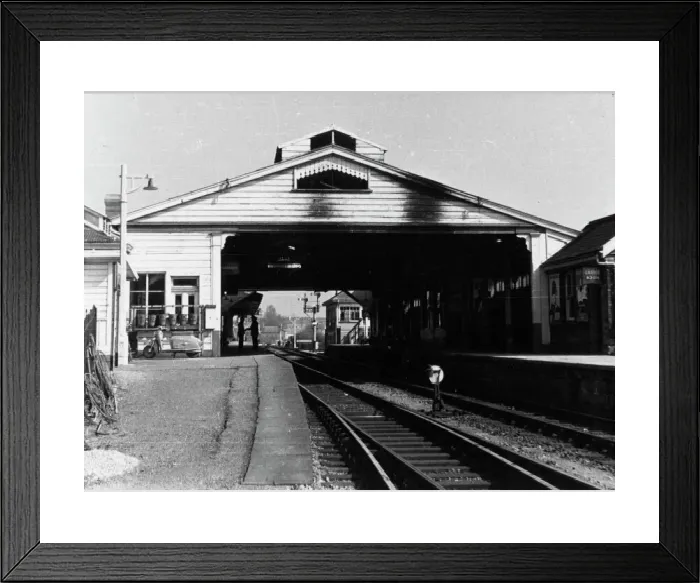 Framed Print : Print of Frome Station, Somerset, 1960 Framed Print : Print of Frome Station, Somerset, 1960