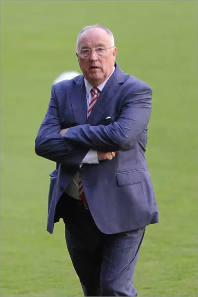 Keith Burt, Bristol City's Director of Football, at Port Vale's Vale Park during Sky Bet League One match against Bristol City on September 16, 2014