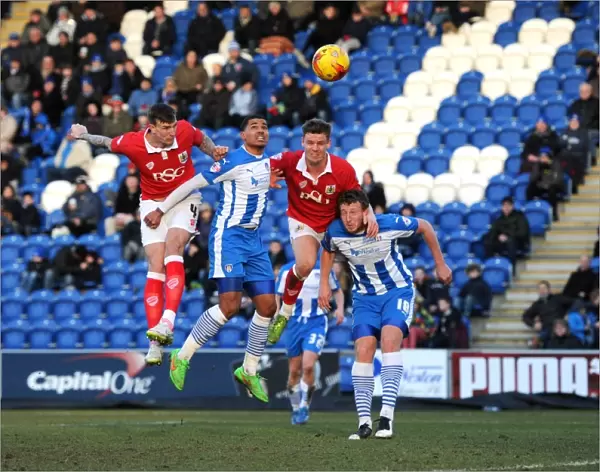 Aden Flint Scores the Game-Winning Goal for Bristol City against Colchester United, 2015