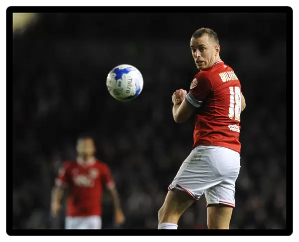 Aaron Wilbraham of Bristol City in Action Against Brighton, 2015 Sky Bet Championship