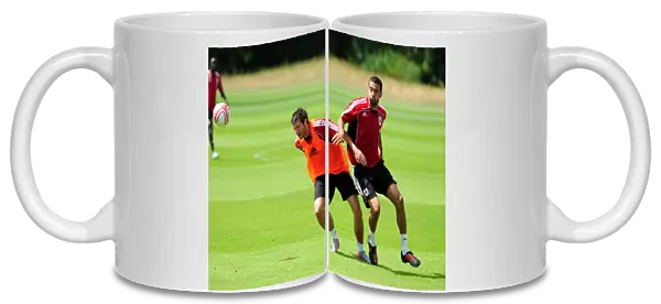 Bristol City: Ivan Sproule vs. Liam Fontaine - Intense Training Battle