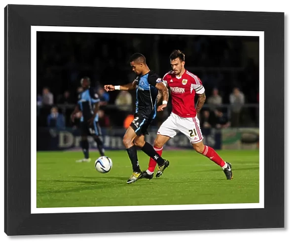 Bristol City vs Wycombe Wanderers Rivalry: Johnstone's Paint Trophy Clash at Adams Park (October 8, 2013)