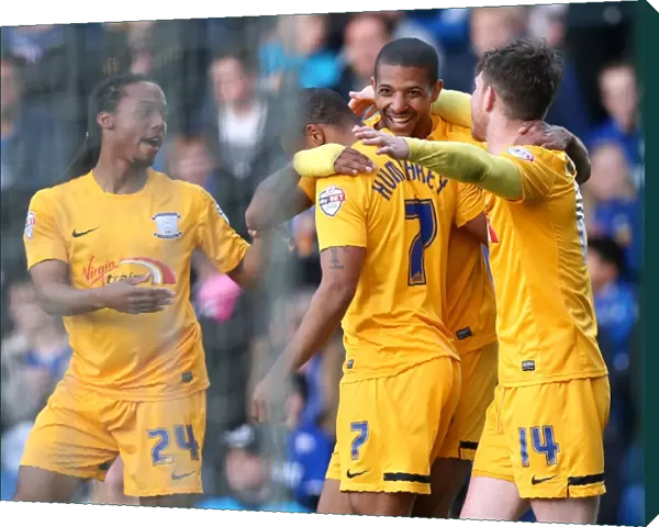 Jermaine Beckford Scores First Goal in Preston's Play-Off Semi Final Win Against Chesterfield