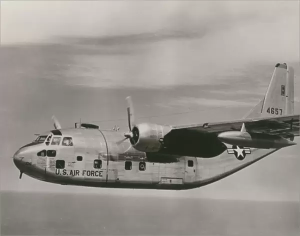 Fairchild C-123B-FA Provider, 54-657, of the USAF