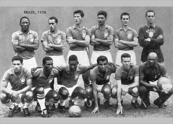 Brazilian Football Team of the 1958 World Cup