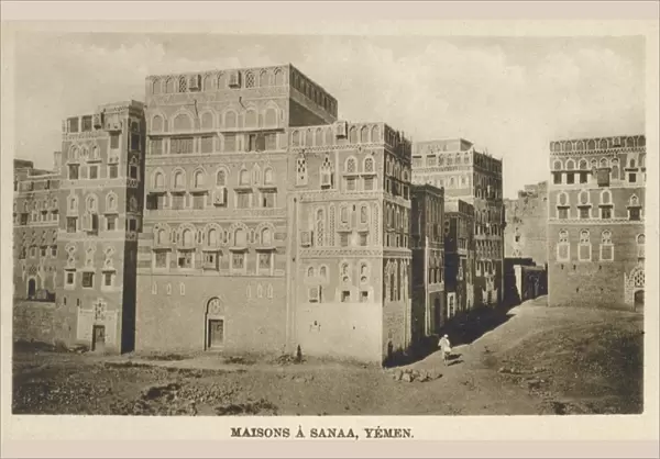 Yemen - Sanaa - Multi-storey decorated Houses