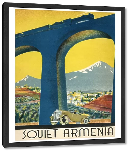 Tourism brochure for Soviet Armenia