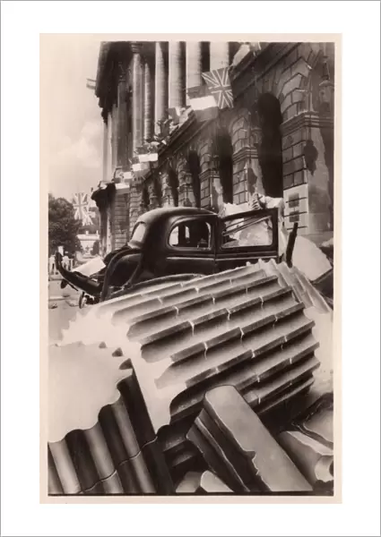 WW2 - Paris Liberation - Damage at the Hotel Crillon