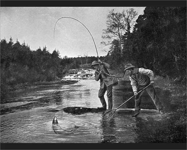 Newfoundland, Canada - Salmon Fishing - Harrys Brook