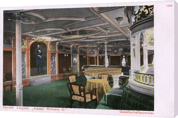 Interior of The Kaiser Wilhelm II ocean liner (4  /  4)