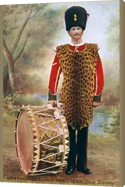 Bass Drummer of the Northumberland Fusiliers