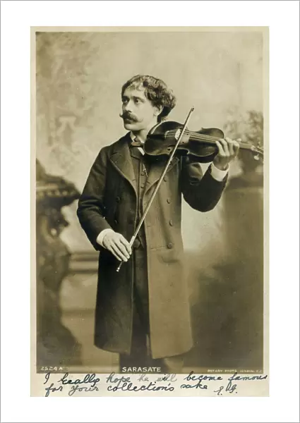 Pablo Sarasate - Spanish violinist