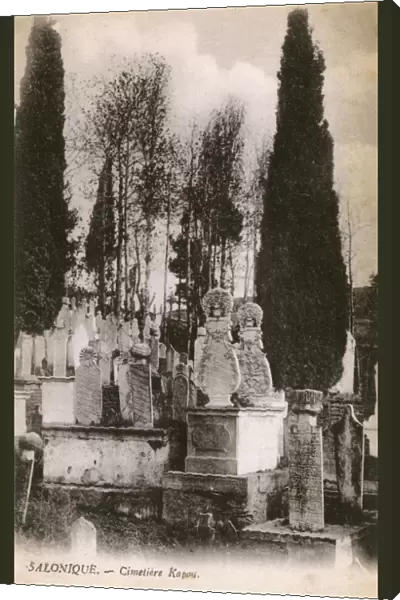 Thessaloniki, Greece - Kapou Turkish Cemetery
