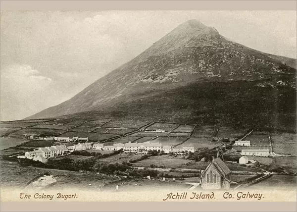 Achill Island, Co Galway, Ireland - The Dugort Colony
