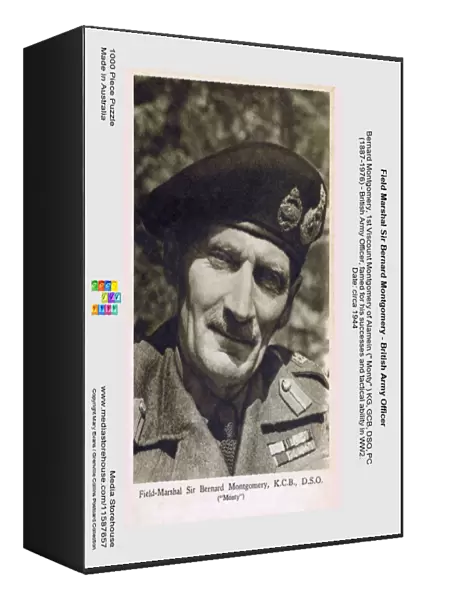 Field Marshal Sir Bernard Montgomery - British Army Officer