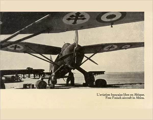 WW2 - Aircraft of the Free French Airforce in Africa