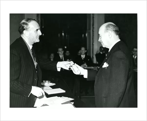 Sir Sydney Camm, CBE, FRAeS, 1893-1966, RAeS President 1?