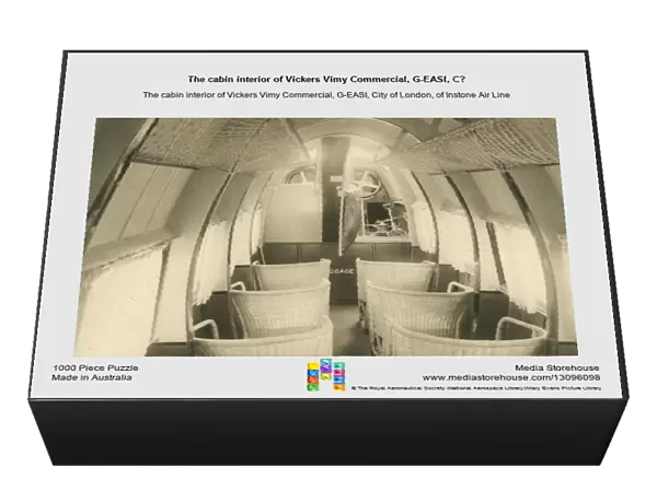 The cabin interior of Vickers Vimy Commercial, G-EASI, C?