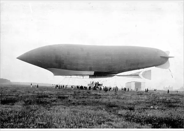 Lebaudy airship Republique, 24 June 1908