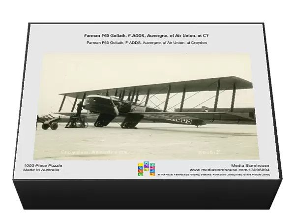 Farman F60 Goliath, F-ADDS, Auvergne, of Air Union, at C?