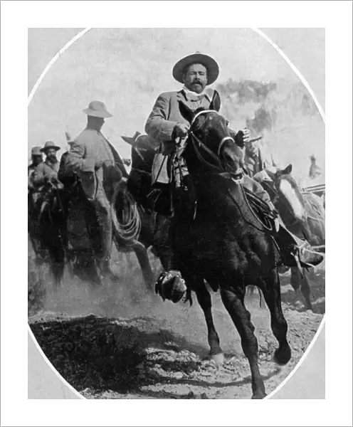 Pancho Villa On Horseback