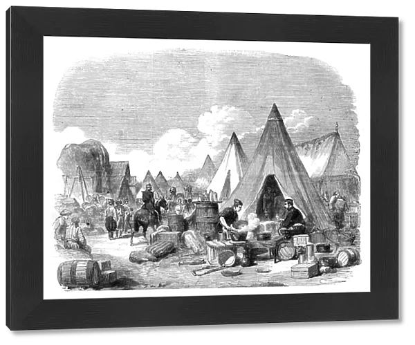 The Commissariat Camp in the Crimea, 1855
