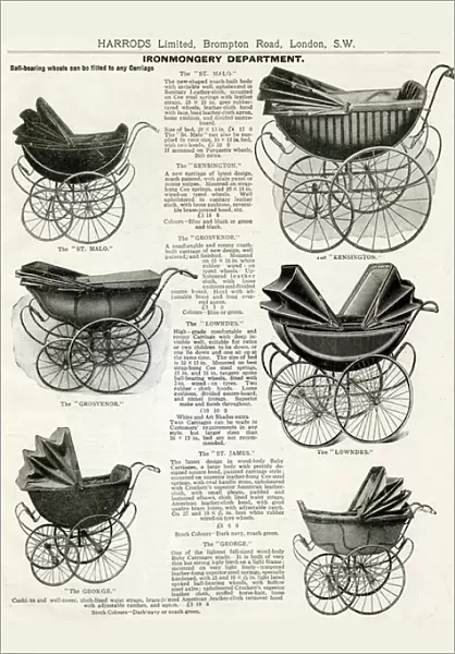 Trade catalogue for prams 1911