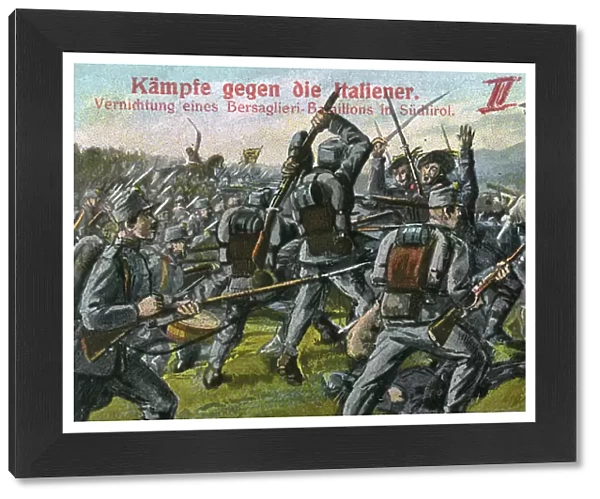 Austrian Kaiserjaeger soldiers, WW1