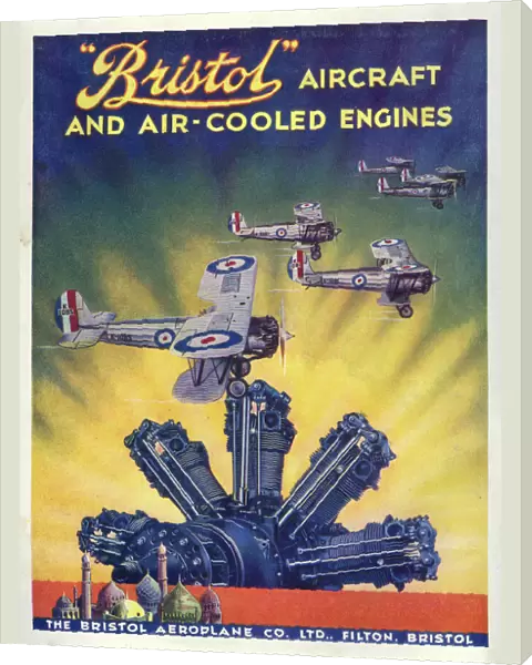 Poster design, Bristol Aeroplane Co Ltd