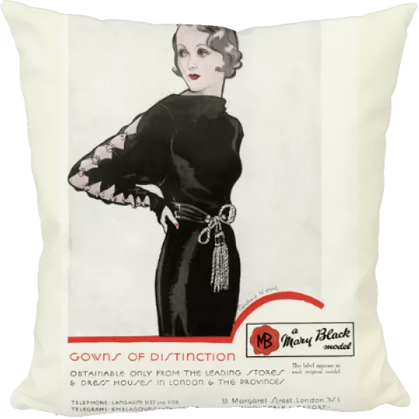 Advert for Mary Black Model 1934
