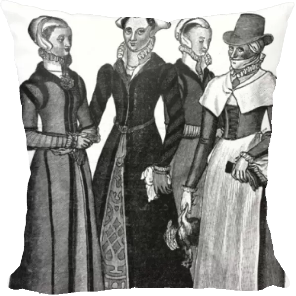 Womens costume c. 1600