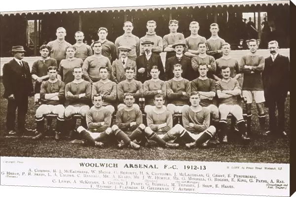 Woolwich Arsenal Football Club team photo