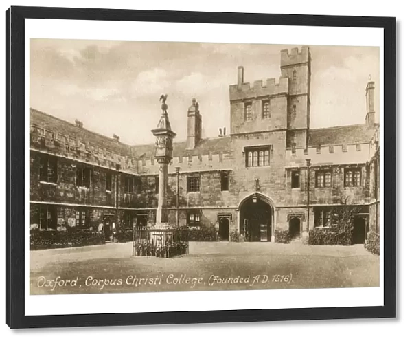 Corpus Christi College quad, Oxford