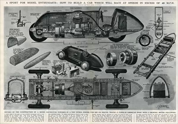 How to build a racing car by G. H. Davis