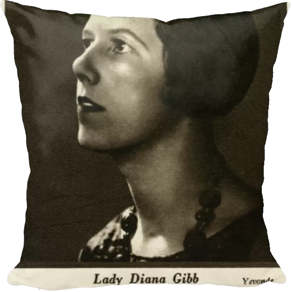 Lady Diana Gibb by Madame Yevonde