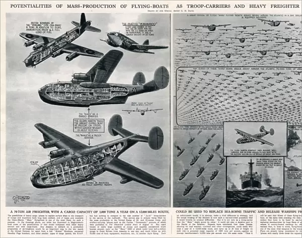 Mass production of aircraft by G. H. Davis
