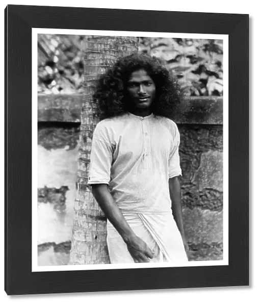 Young man, Ceylon (Sri Lanka)
