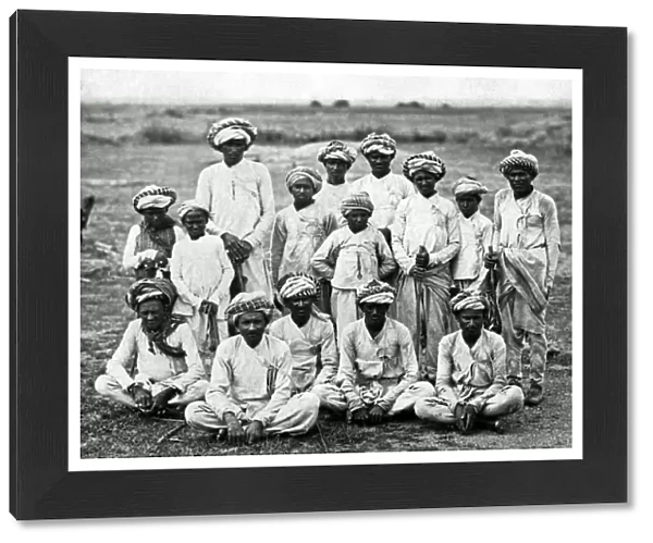 Group of Bheels (Bhels), Sindh, India (now Pakistan)