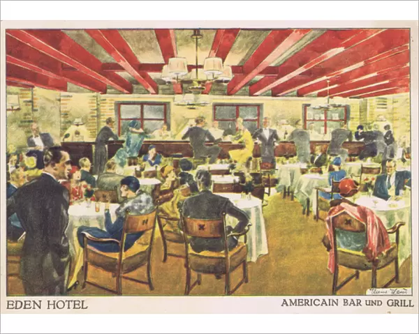 The American Bar and Grill at the Eden Hotel, Berlin