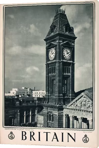 Britain poster, Birmingham, Britains Second City